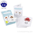 Design di stampa personalizzato Educational Alphabet Flash Cards